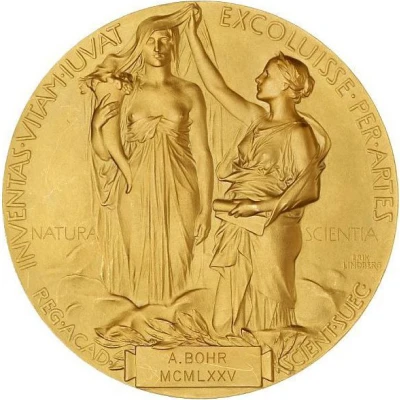 Nobel Prize for Physics and Chemistry Medal - Royal Swedish Academy of Sciences ND back