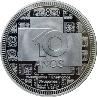 Numismatic Association of Honduras Medal - 10th Anniversary front