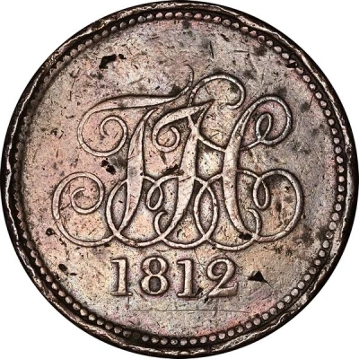 One Penny Token - Tredegar Iron Company front