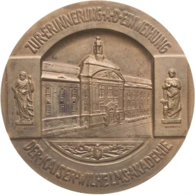 Opening of the Kaiser Wilhelms-Akademie in Berlin back