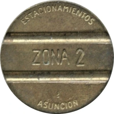 Parking Token - Asuncion (Zona 2) ND front