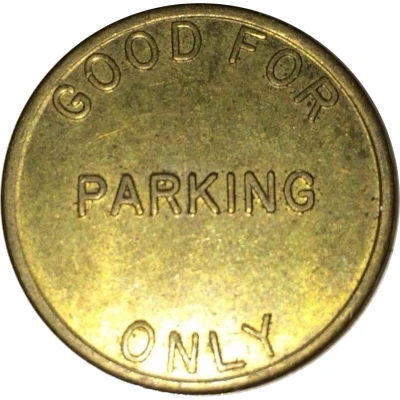 Parking Token - Federal APD (Farmington Hills, Michigan) ND back