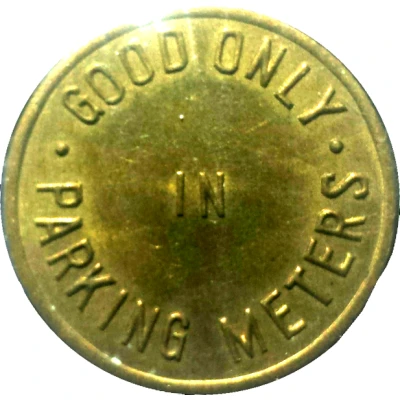 Parking Token - Greater Downtown Muscatine (Muscatine, Iowa) ND back