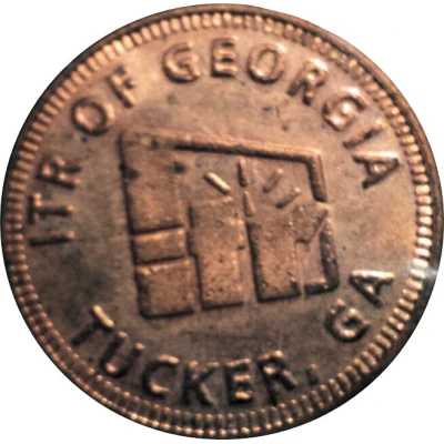 Parking Token - ITR of Georgia (Tucker, Georgia) ND front