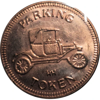 Parking Token - ITR of Georgia (Tucker, Georgia) ND back