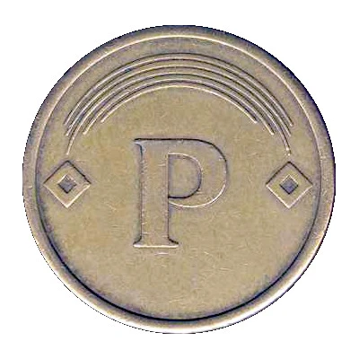 Parking Token - LIDO Recreation Centre ND front