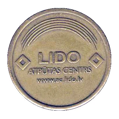 Parking Token - LIDO Recreation Centre ND back