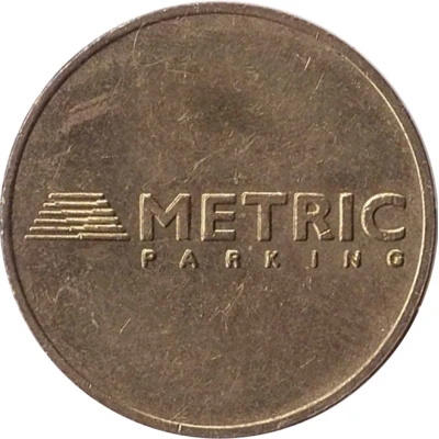 Parking Token - Metric Parking (Mt. Laurel, New Jersey) ND front