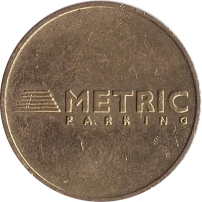 Parking Token - Metric Parking (Mt. Laurel, New Jersey) ND back