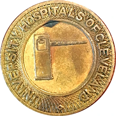 Parking Token - Parcoa (University Hospitals of Cleveland) ND front