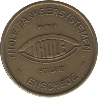 Parking Token - Thole Parkeersystemen (Enschede) ND front