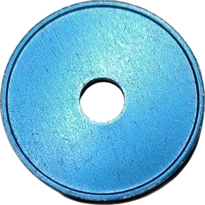 Parking Token - VDO Park-Kontrolle (Blue aluminium) ND back