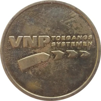 Parking Token - VNP Toegangs Systemen (Den Haag) ND back