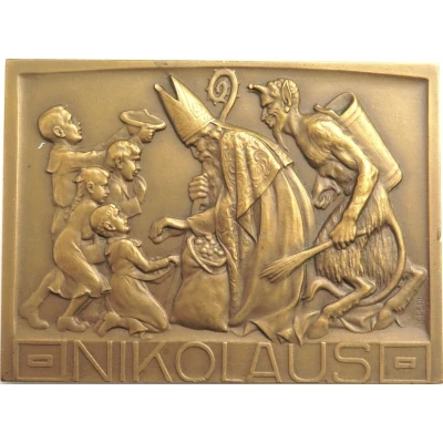 Plaquette - Nikolaus front