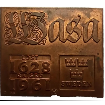 Plaquette - Vasa ND front