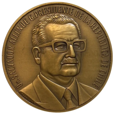 Presidential Medal - Salvador Allende Gossens ND front