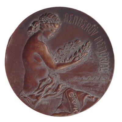 Prize medal - Juniorský skiff back