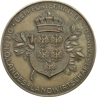 Prize medal - Niederösterreichische Landes Landwirtschaftskammer ND front