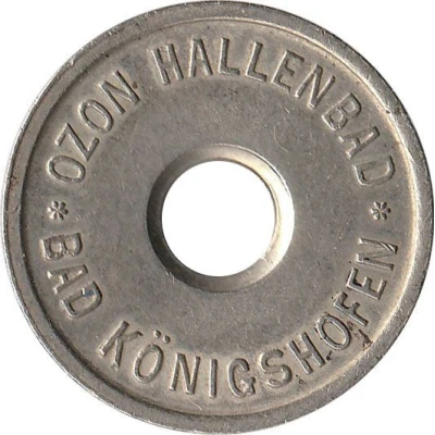 Public Swimming Pool Token - Bad Königshofen (adult) ND front