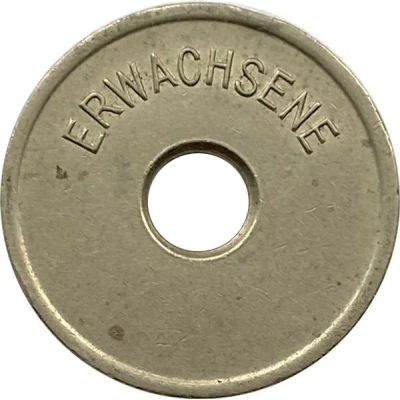 Public Swimming Pool Token - Bad Nenndorf (Adult) ND back