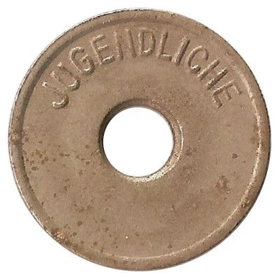 Public Swimming Pool Token - Freibad (Meppen) ND back