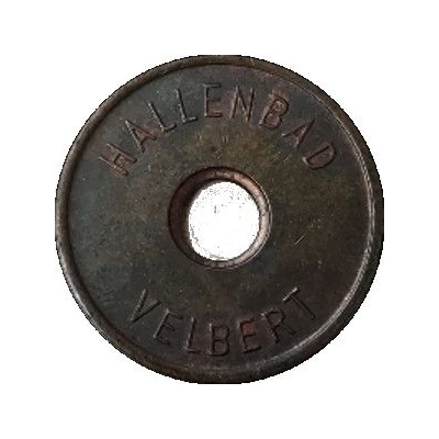 Public Swimming Pool Token - Velbert (youth) ND front