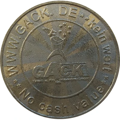 Pusher Token - GACK ND back