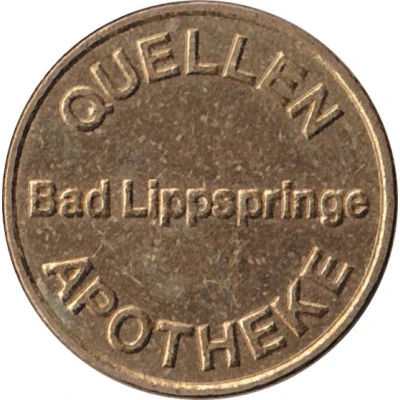 Quellen Taler - Quellen Apotheke (Bad Lippspringe) ND front