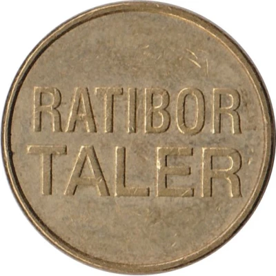 Ratibor Taler - Ratibor Apotheke (Nürnberg) ND back