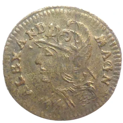 Rechenpfennig - Alexander the Great Ernst Ludwig Sigmund Lauer ND front