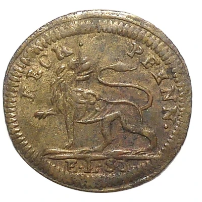 Rechenpfennig - Alexander the Great Ernst Ludwig Sigmund Lauer ND back