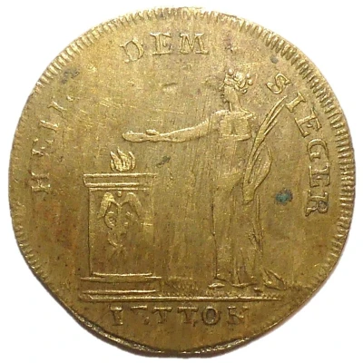 Rechenpfennig - Francis I Lauer ND back