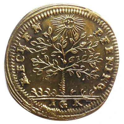 Rechenpfennig - Joseph II John George Kunstmann ND back