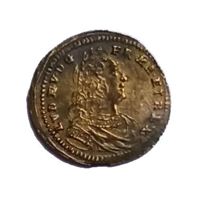 Rechenpfennig - Louis XV Iohann Albrecht Dorn ND front