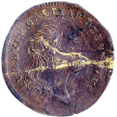 Rechenpfennig - Louis XVI Johan Christian Reich ND front