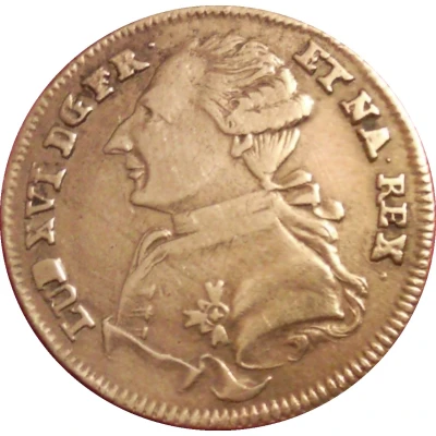 Rechenpfennig - Louis XVI Le dauphin Louis XVII ND front