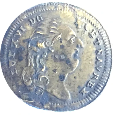 Rechenpfennig - Louis XVI Mit lust ND front