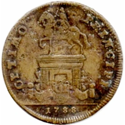 Rechenpfennig - Louis XVI Optimo Principi back