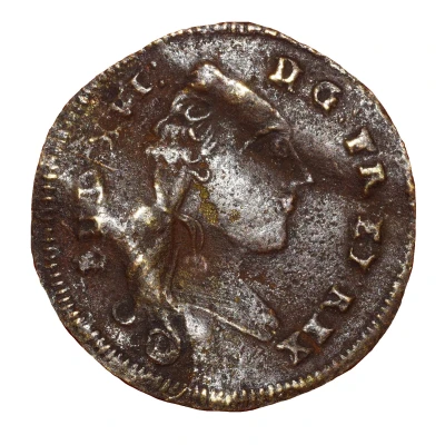 Rechenpfennig - Louis XVI PRIVO MORIRO ND front