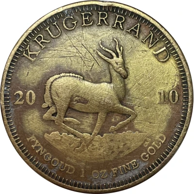 Replica - 1oz Krugerrand back