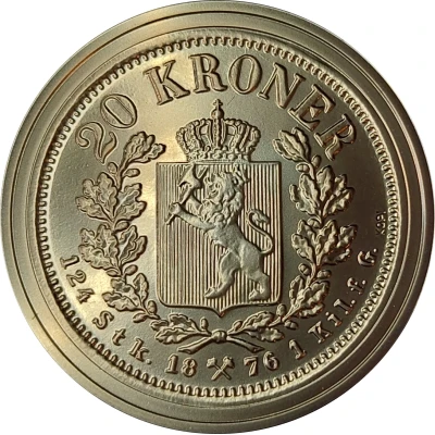 Replica - 20 Kroner back