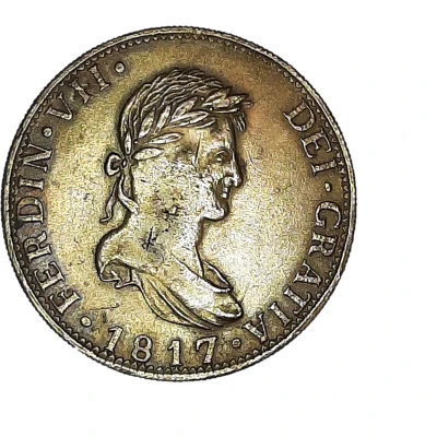 Replica - 8 Reales - Ferdinand VII ND front