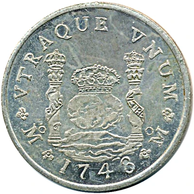 Replica - 8 Reales Philip V 1743 ND back