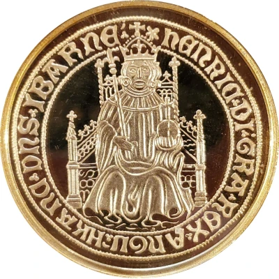 Replica - Henry VII (1489 Gold Sovereign) ND front