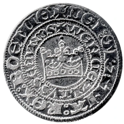 Replica - Prague Gross - Wencezlaus II (Kutná Hora mint) ND front