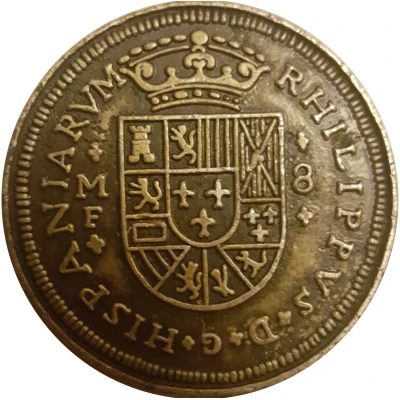 Replica - Spanish Mexico 8 Reales ND front