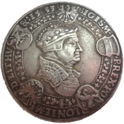 Replica - Talar koronny - Zygmunt I Stary 1533 ND front