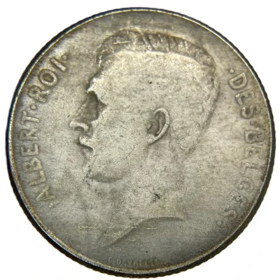 Reproduction - 1 Franc - Albert I front