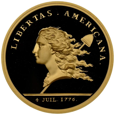 Restrike Medal - Libertas Americana front