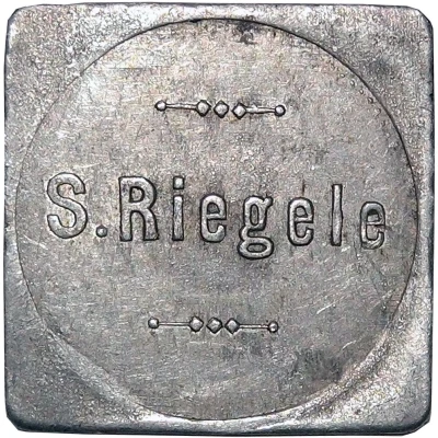 S. Riegele (Beer Token) ND front